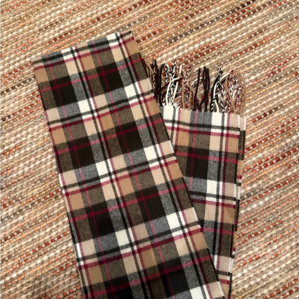 Cashmere Scarf with Fringe